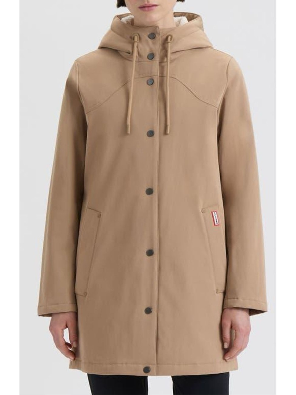 Hunter women Billie Hooded Raincoat